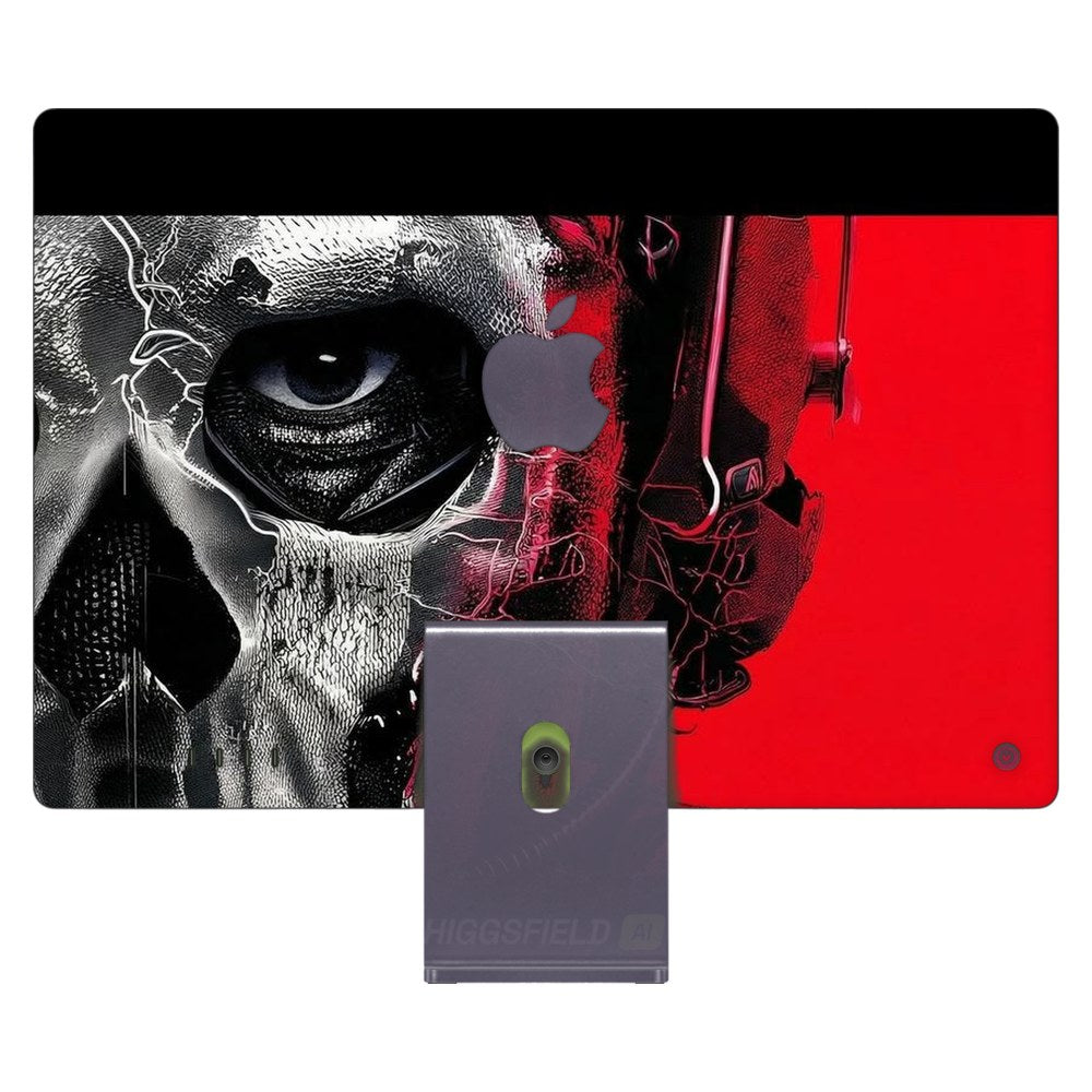 Apple iMac 24 (2021) laptop skin - Crimson Warfare