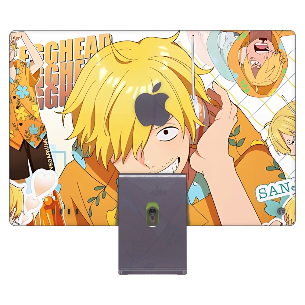 Apple iMac 24 (2021) laptop skin - Cyber Summer Sanji