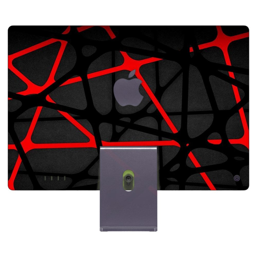Apple iMac 24 (2021) laptop skin - Cyberpunk Web Structure