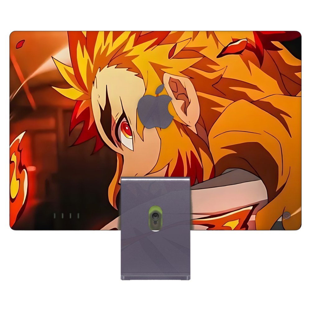 Apple iMac 24 (2021) laptop skin - Flame Hashira