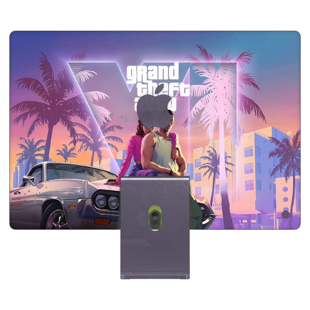 Apple iMac 24 (2021) laptop skin - GTA Sunset