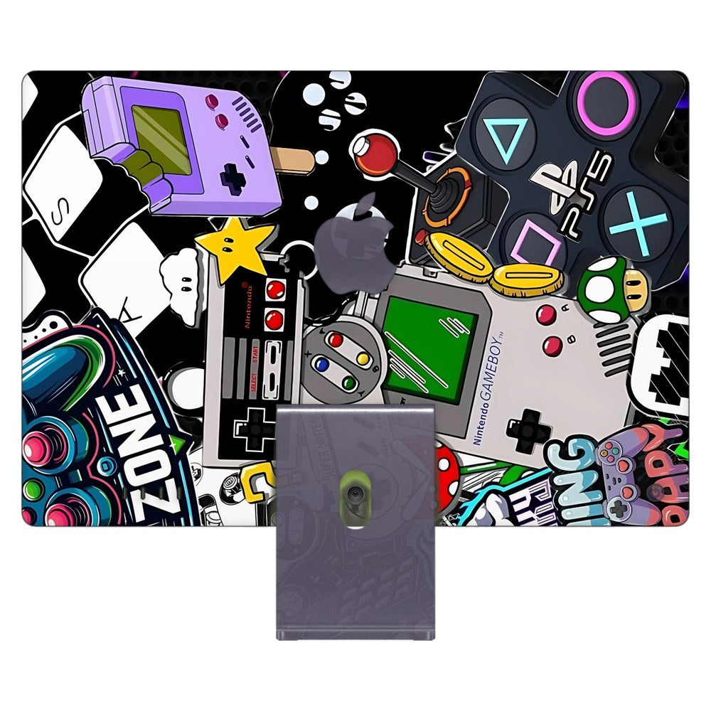 Apple iMac 24 (2021) laptop skin - Gaming Therapy