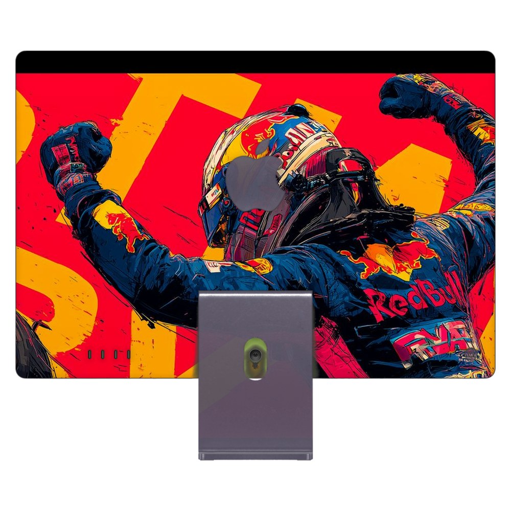 Apple iMac 24 (2021) laptop skin - Grand Prix Champion