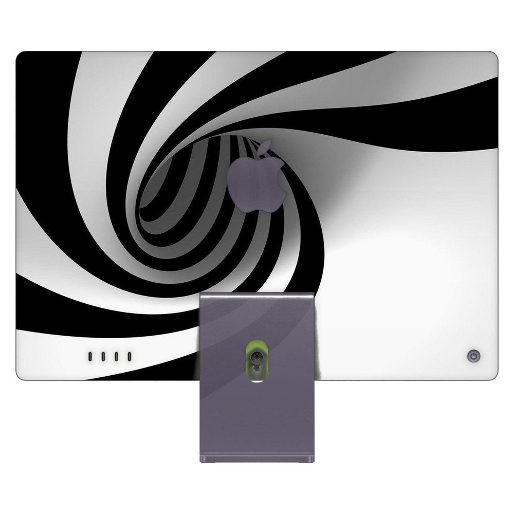 Apple iMac 24 (2021) laptop skin - Hypnotic Spiral