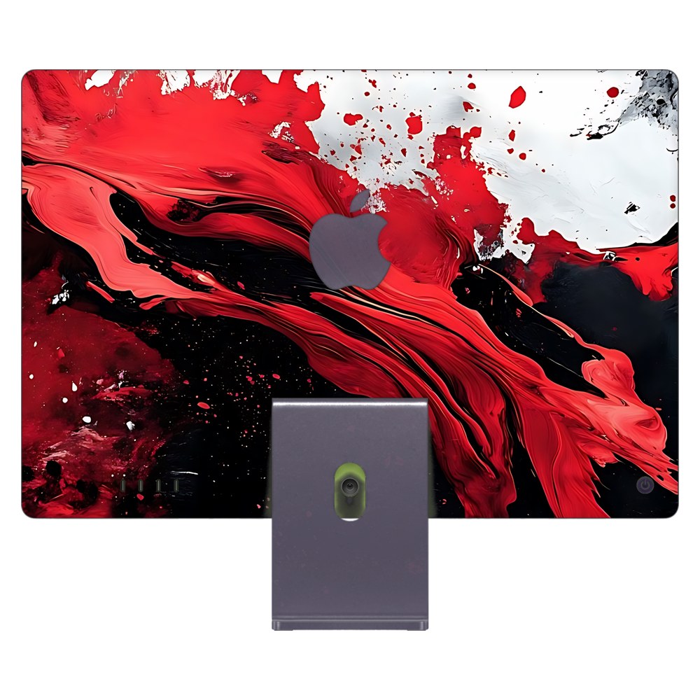 Apple iMac 24 (2021) laptop skin - Inkblot