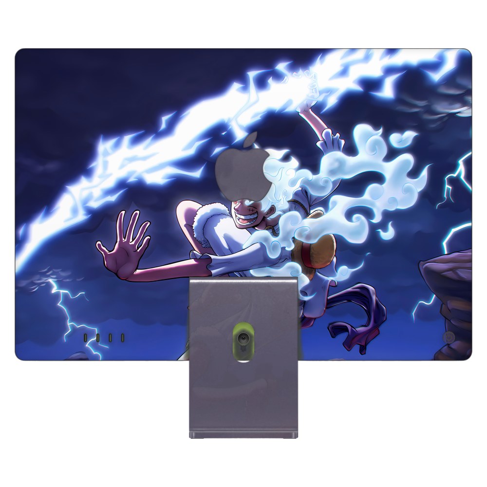 Apple iMac 24 (2021) laptop skin - King Luffy