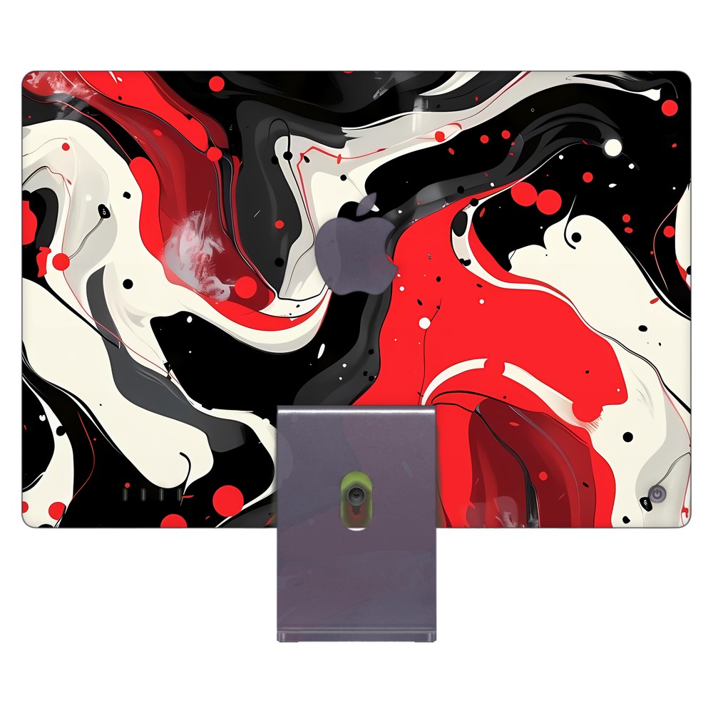 Apple iMac 24 (2021) laptop skin - Lampid Lava