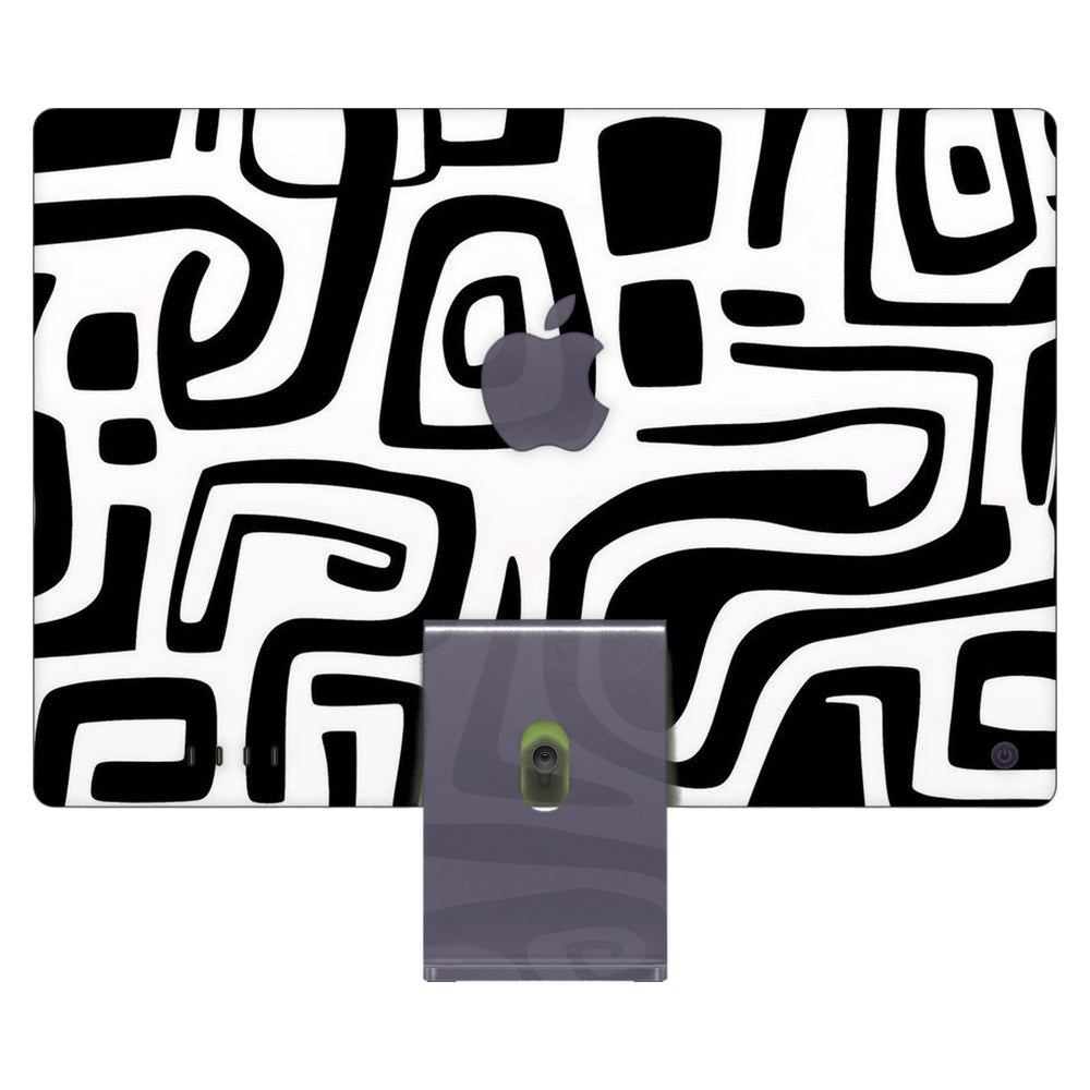 Apple iMac 24 (2021) laptop skin - Maze Patterns
