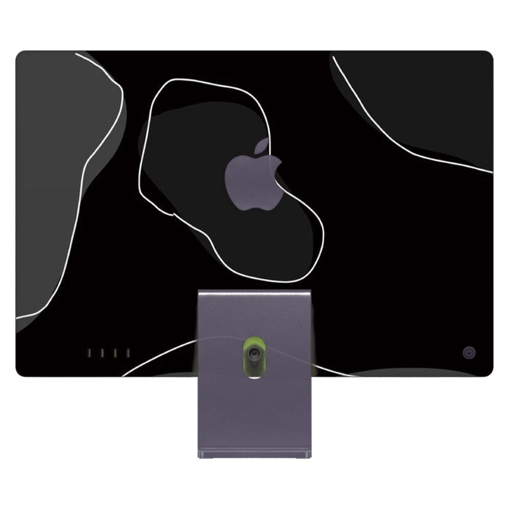 Apple iMac 24 (2021) laptop skin - Minim Black