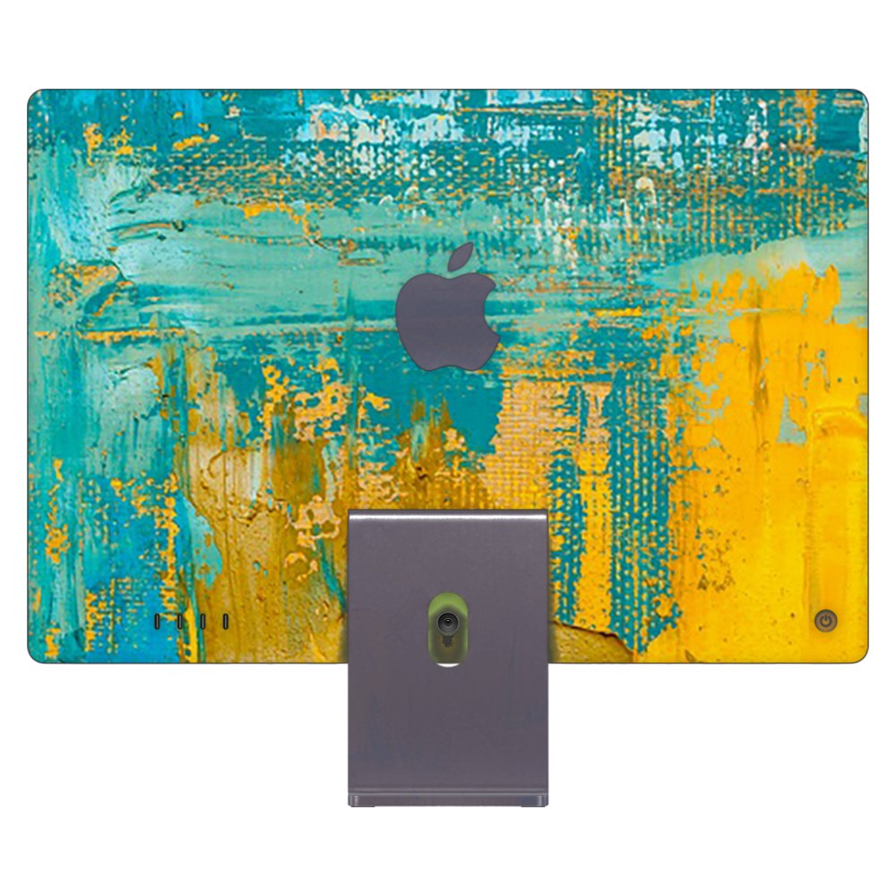 Apple iMac 24 (2021) laptop skin - Painting