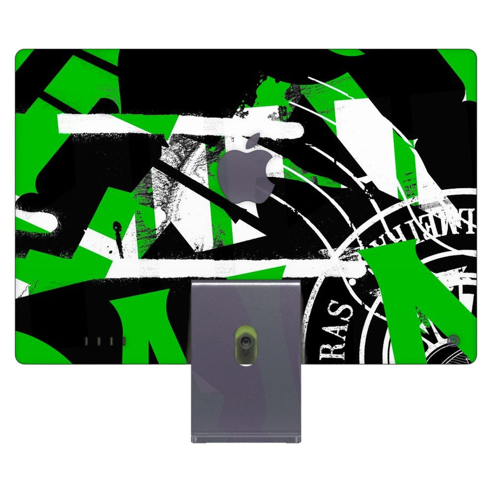 Apple iMac 24 (2021) laptop skin - Palmeiras Green Graphics