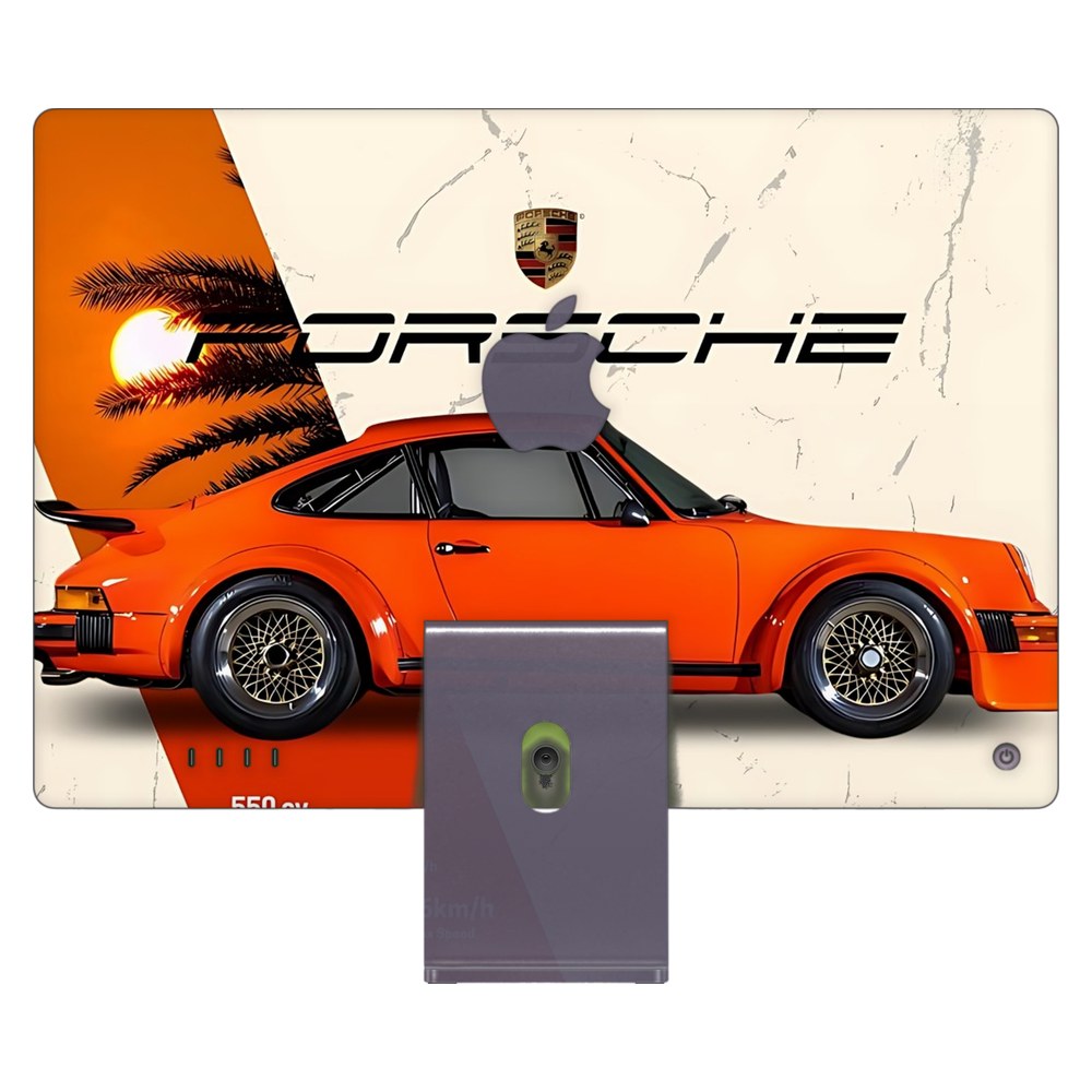 Apple iMac 24 (2021) laptop skin - Porsche 934