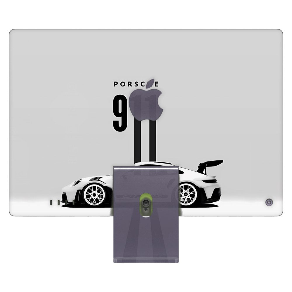 Apple iMac 24 (2021) laptop skin - Porsche Purity