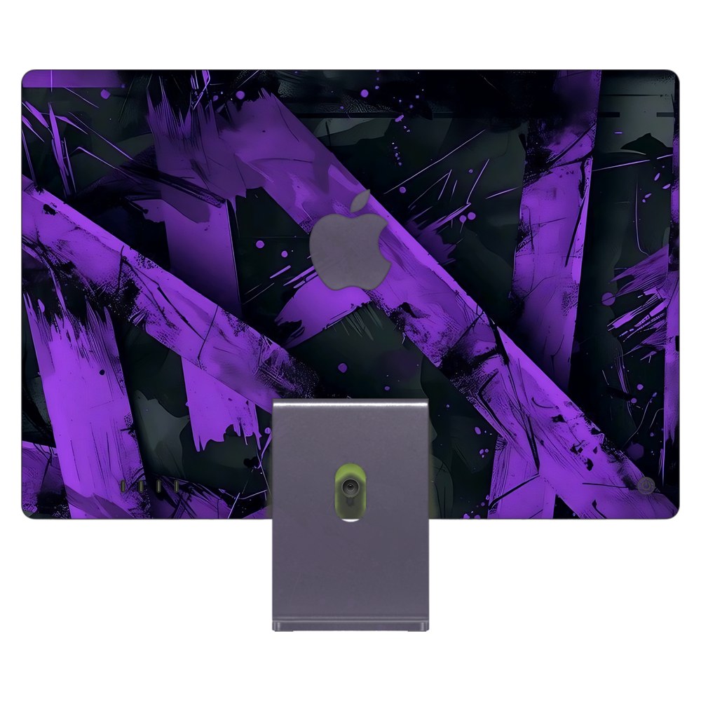 Apple iMac 24 (2021) laptop skin - Purple Haze