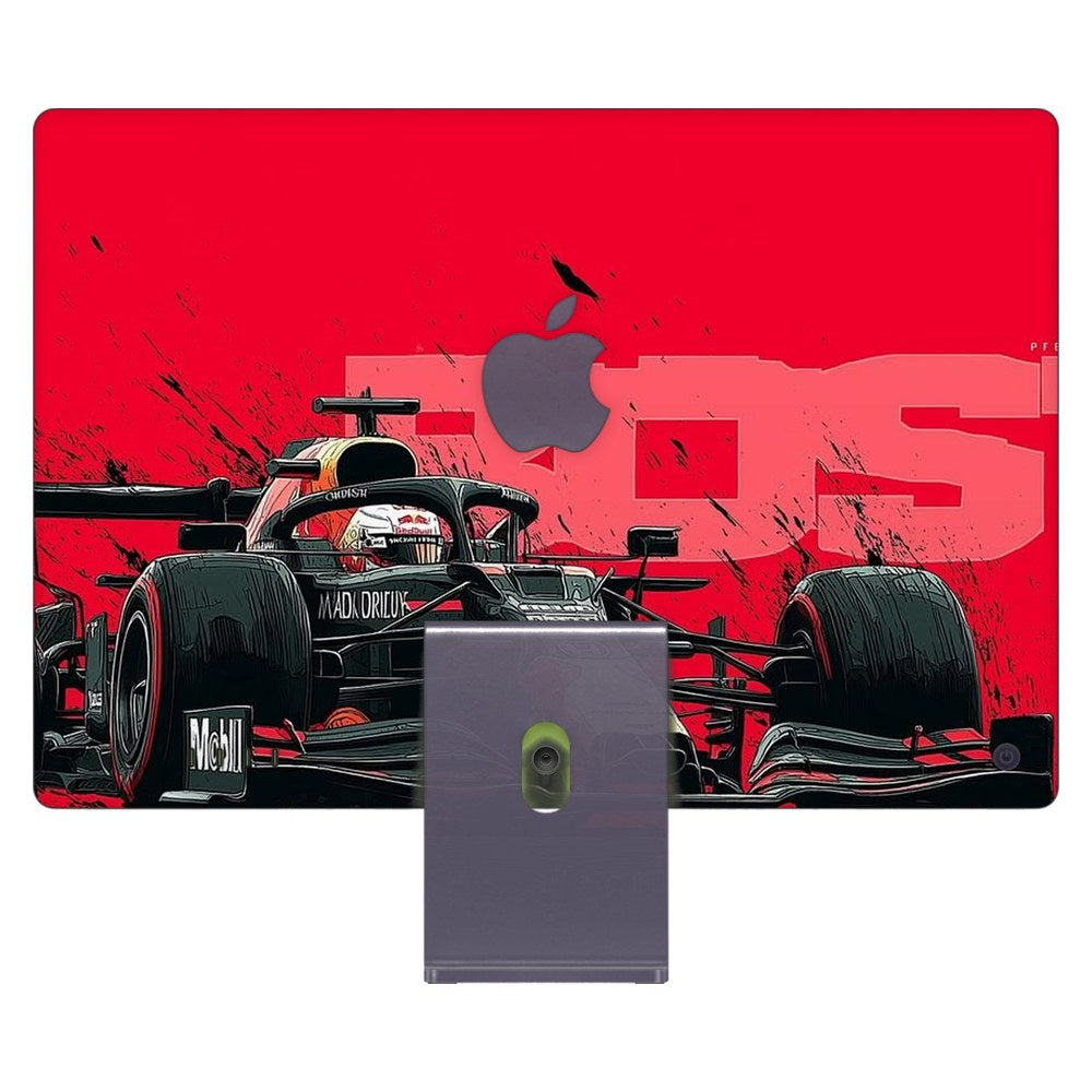 Apple iMac 24 (2021) laptop skin - Red Bull Velocity
