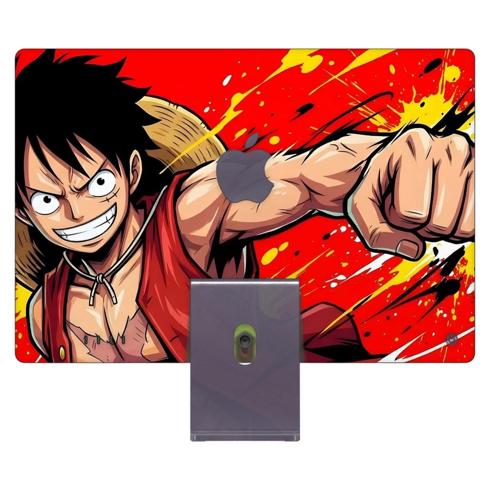Apple iMac 24 (2021) laptop skin - Red Punch Revolution