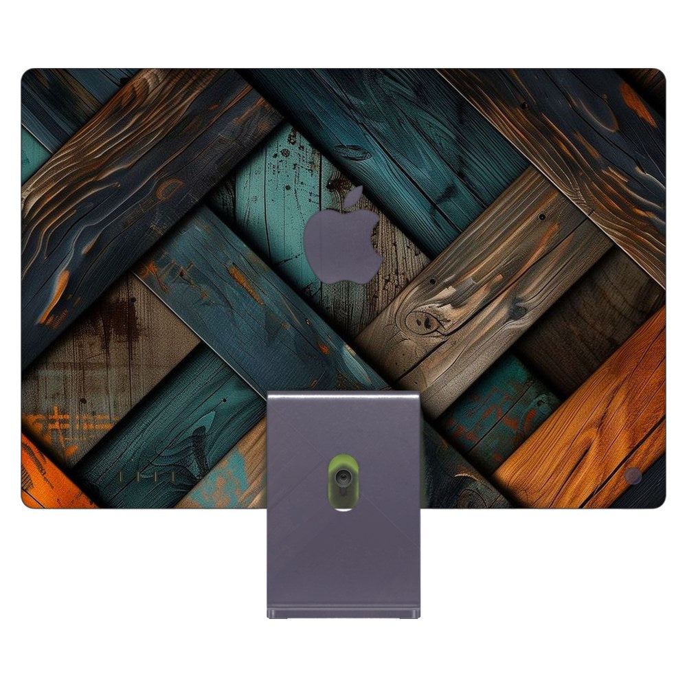 Apple iMac 24 (2021) laptop skin - Rustic Weave