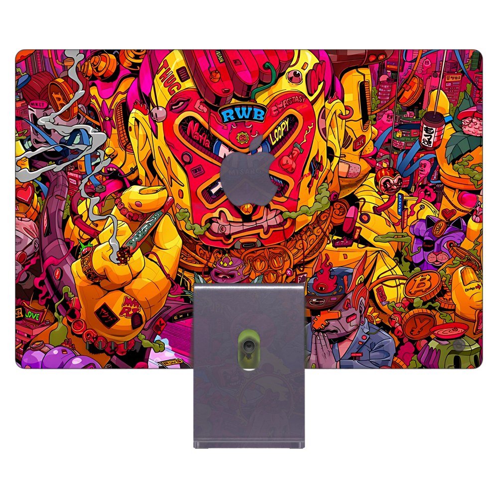 Apple iMac 24 (2021) laptop skin - Thug Mafia