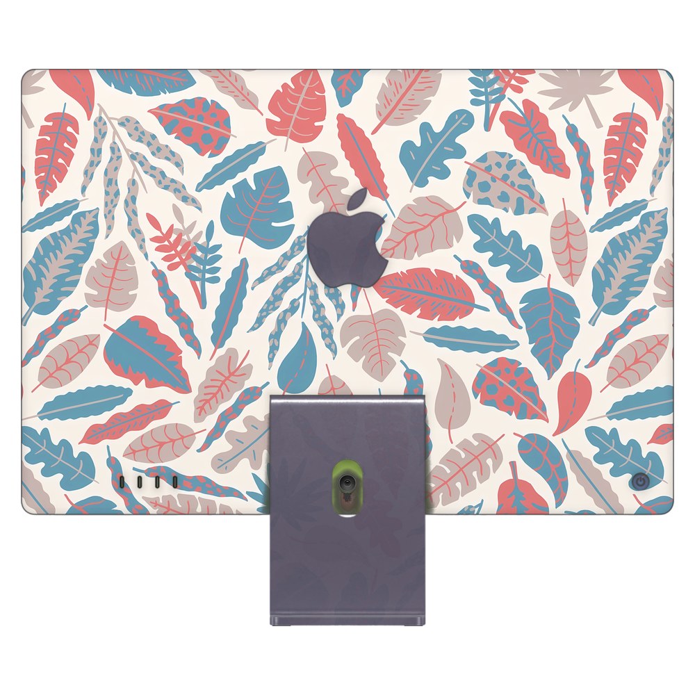 Apple iMac 24 (2021) laptop skin - Tone Leaf
