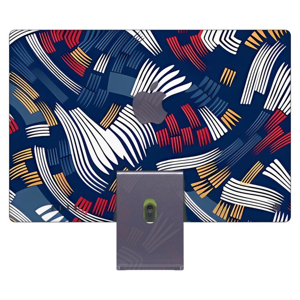 Apple iMac 24 (2021) laptop skin - Tribe X