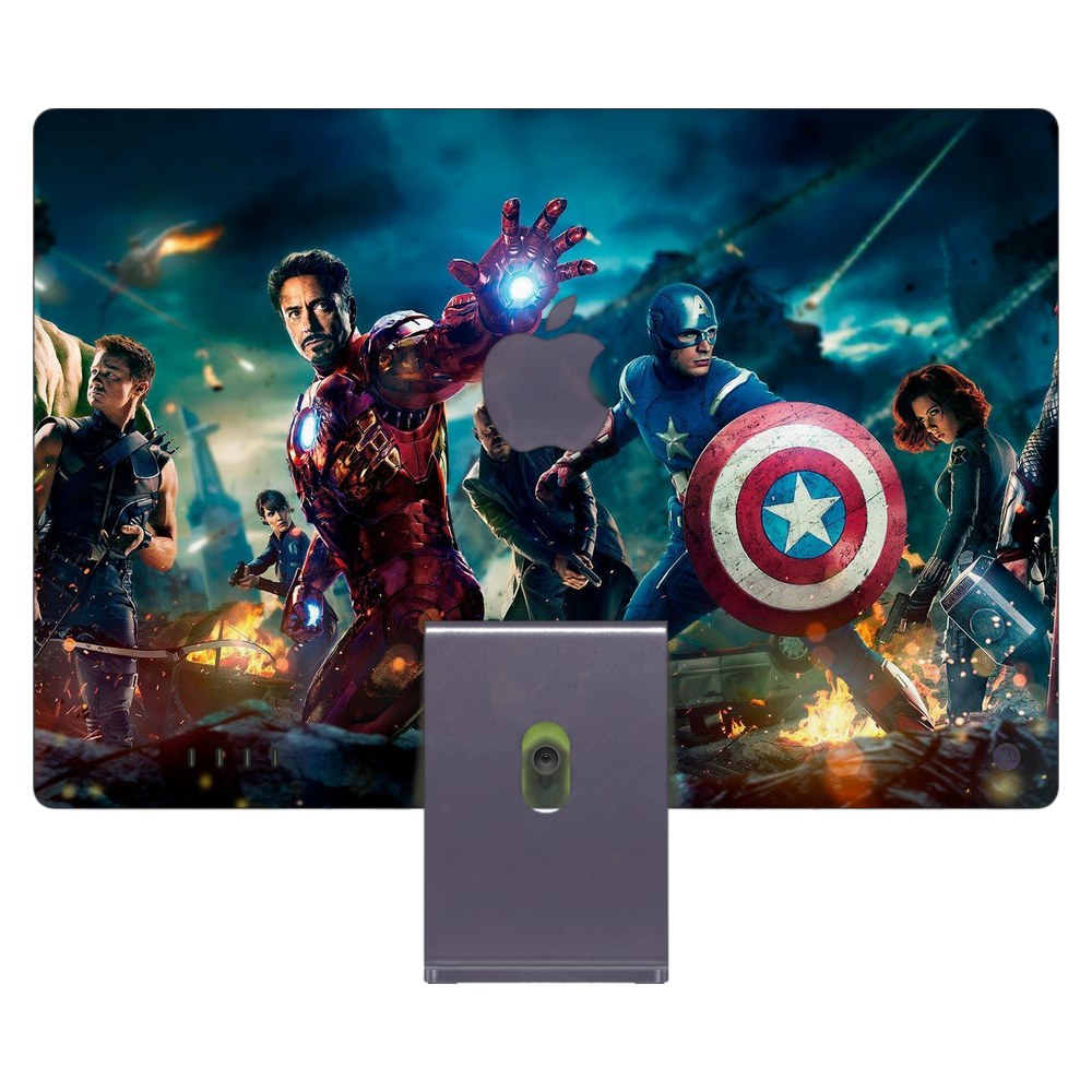 Apple iMac 24 (2021) laptop skin - United We Stand