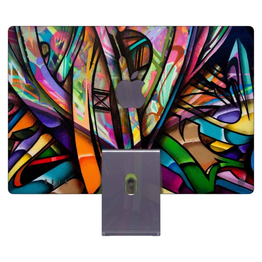 Apple iMac 24 (2021) laptop skin - Urban Art