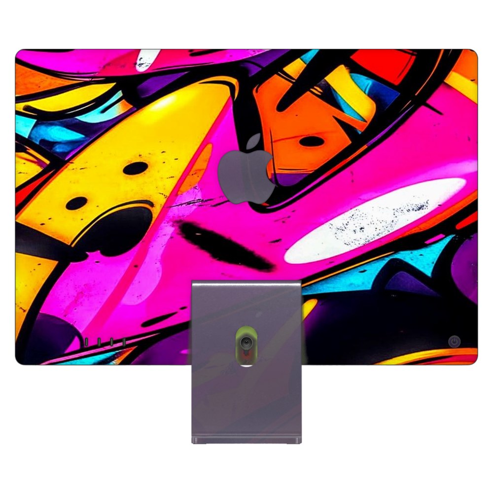 Apple iMac 24 (2021) laptop skin - Urban Flow