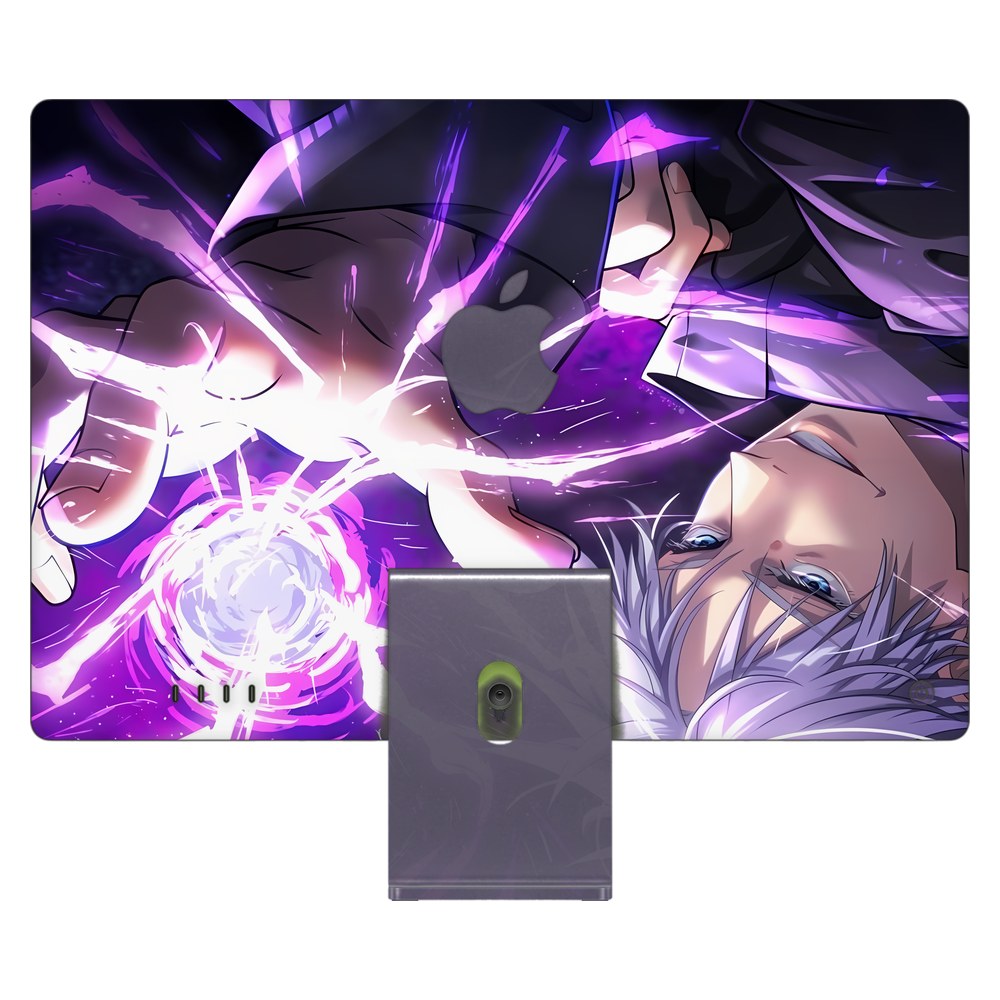 Apple iMac 24 (2021) laptop skin - Violet Gojo