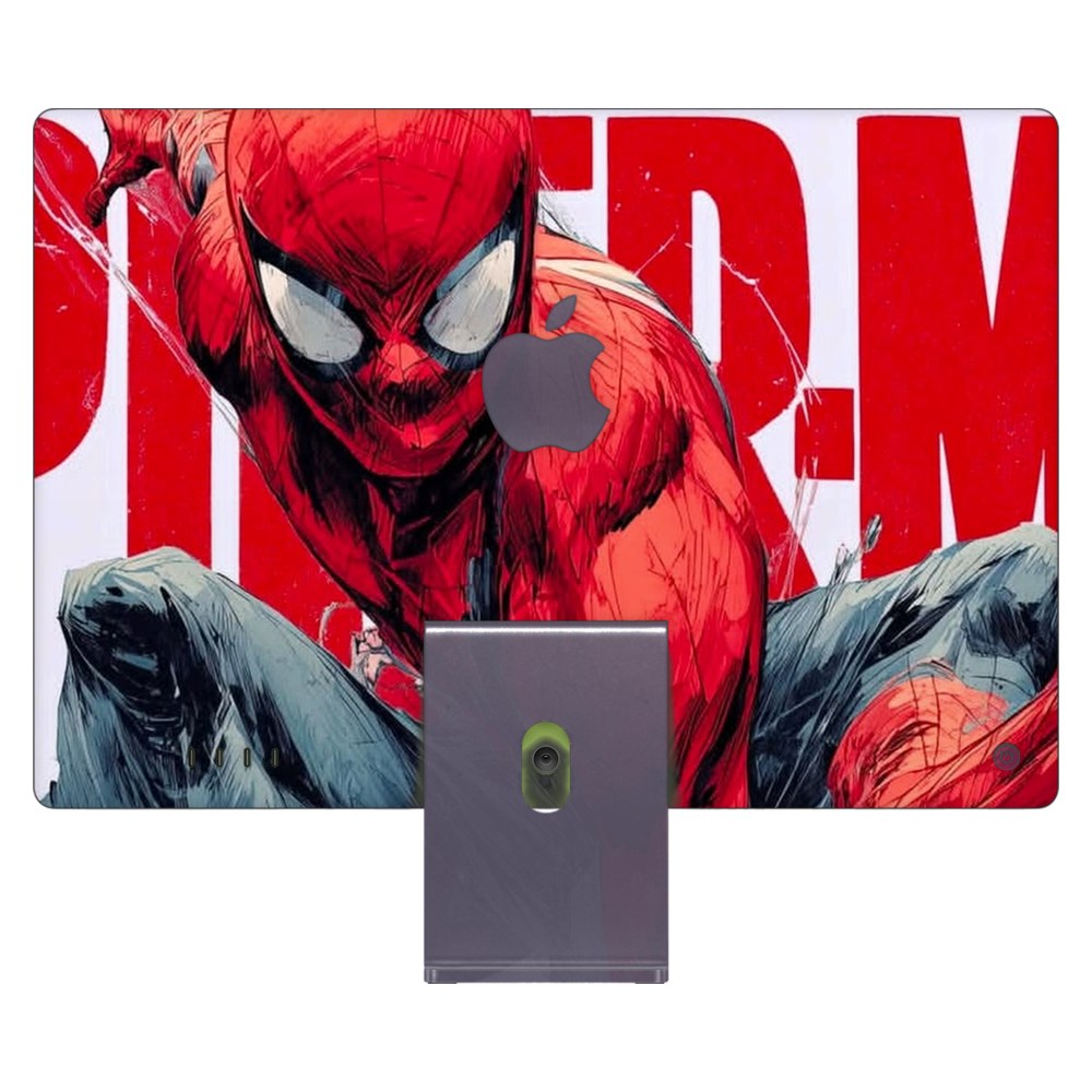 Apple iMac 24 (2021) laptop skin - Webbed Warrior