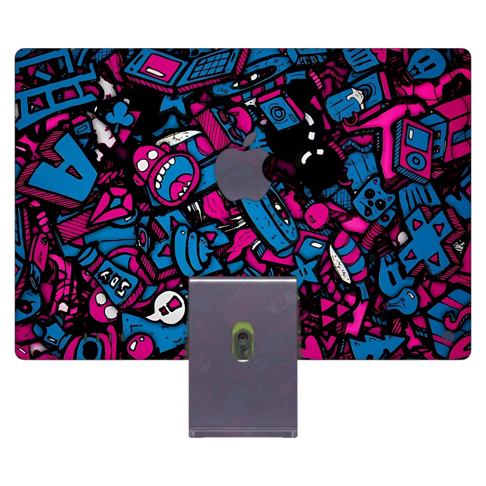 Apple iMac 24 (2021) laptop skin - Wildstyle