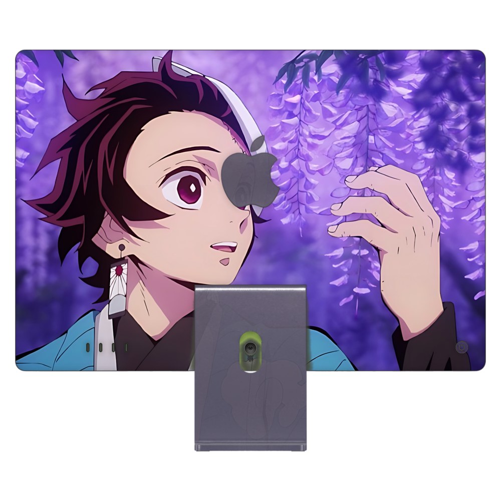 Apple iMac 24 (2021) laptop skin - Wisteria Grace