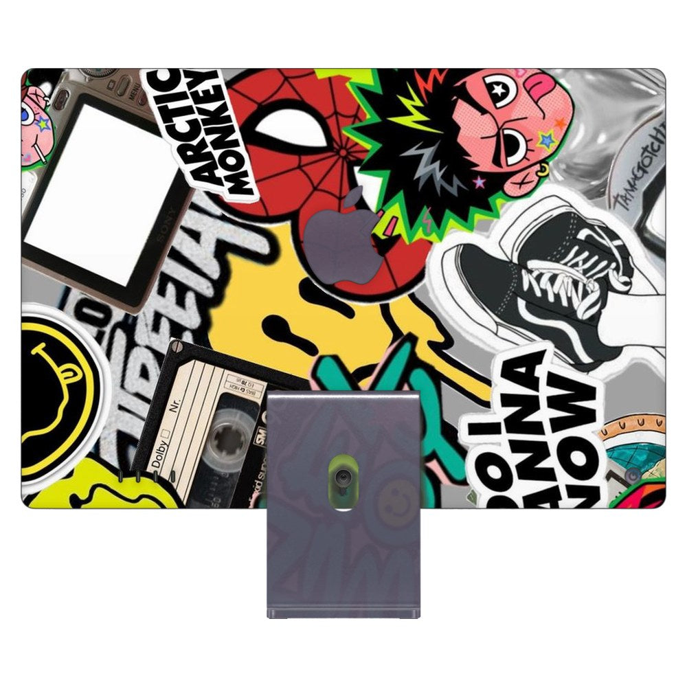 Apple iMac 24 (2021) laptop skin - Y2K Nostalgia