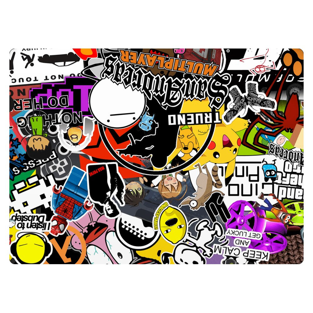 Masstel L133 Pro laptop skin - 90s Doodle
