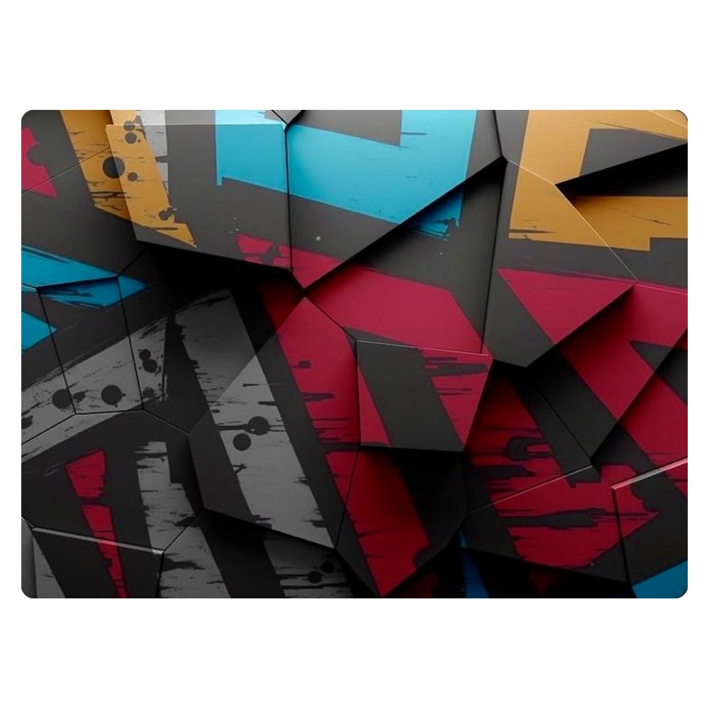 Masstel L133 Pro laptop skin - Angled Blocks