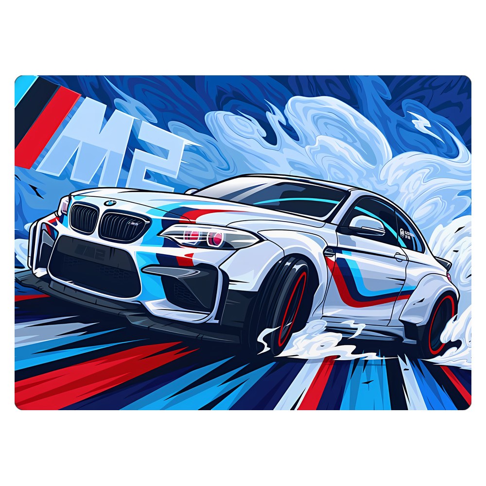 Masstel L133 Pro laptop skin - BMW M2 Drift