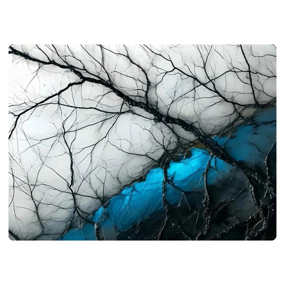 Masstel L133 Pro laptop skin - Blue Ice Fractal