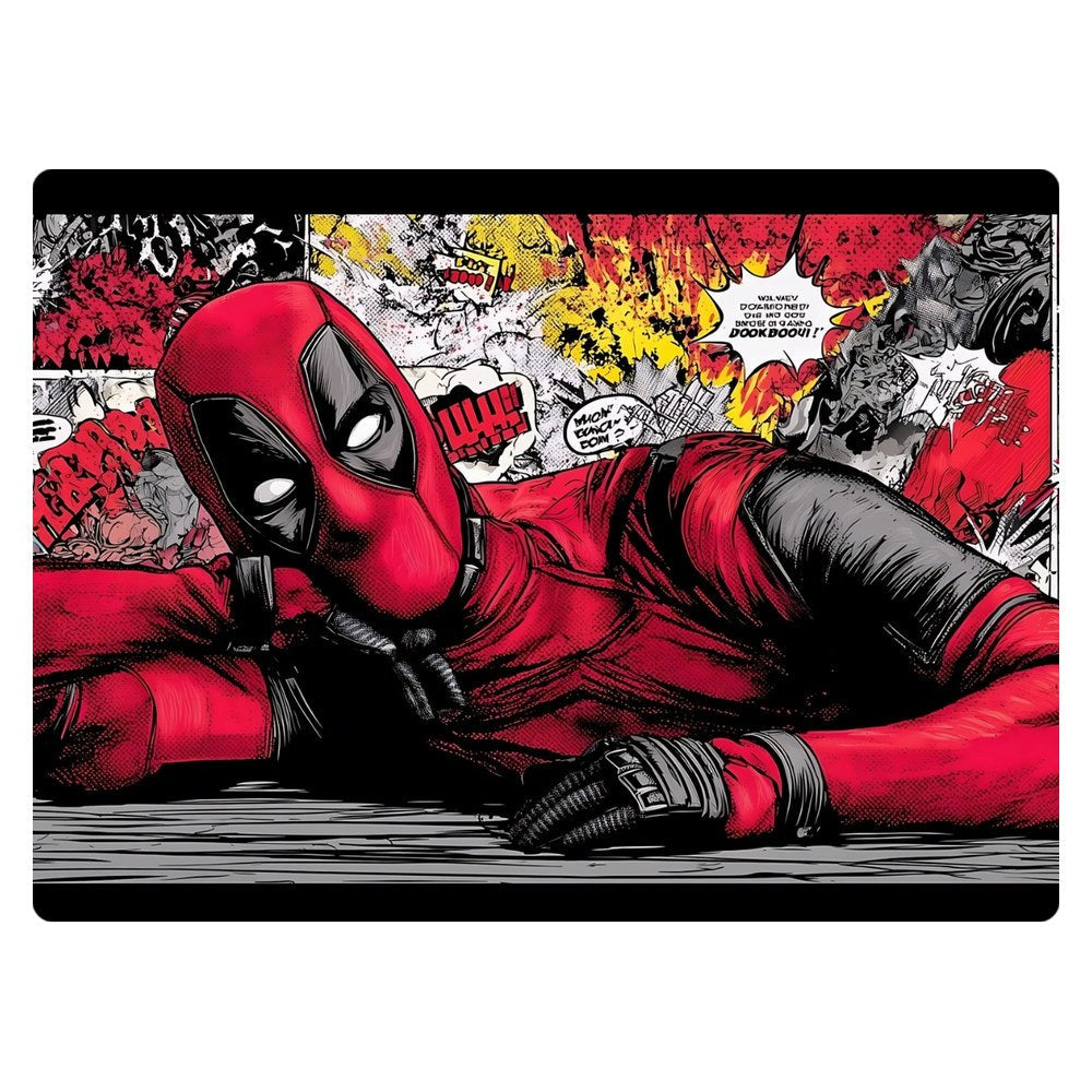 Masstel L133 Pro laptop skin - Crimson Comic