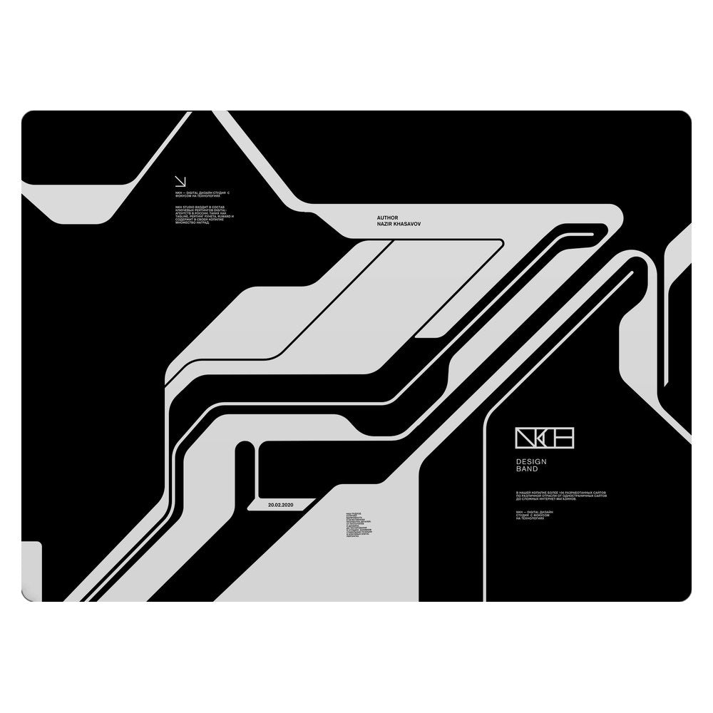 Masstel L133 Pro laptop skin - Dead Black