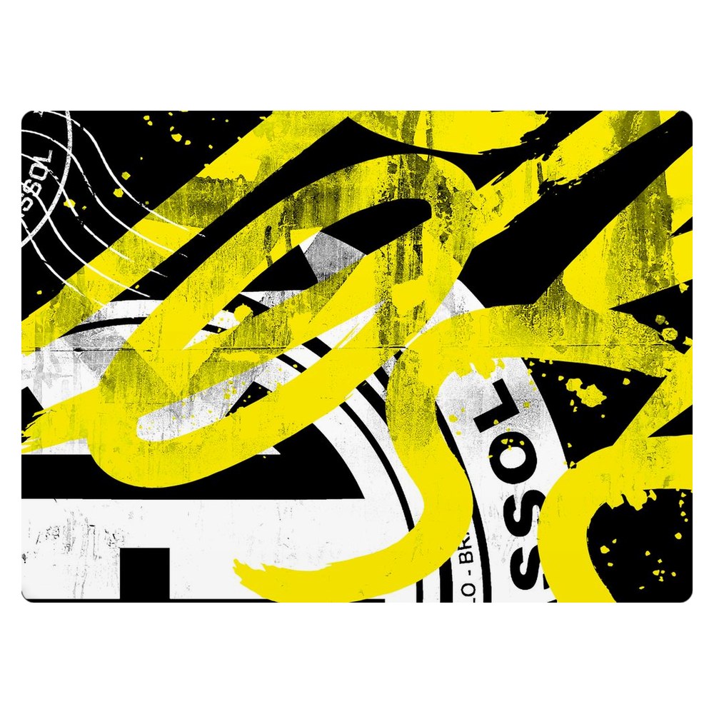 Masstel L133 Pro laptop skin - Distressed Yellow Textures