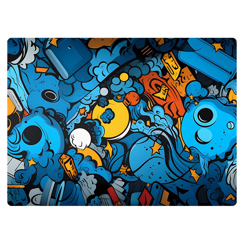 Masstel L133 Pro laptop skin - Doodle Frenzy