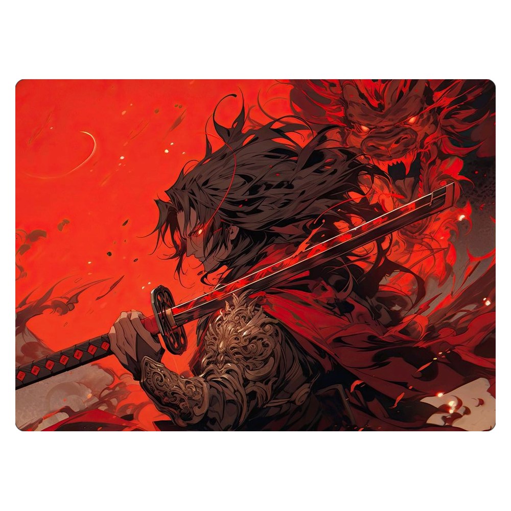Masstel L133 Pro laptop skin - Dragon Blade Ronin