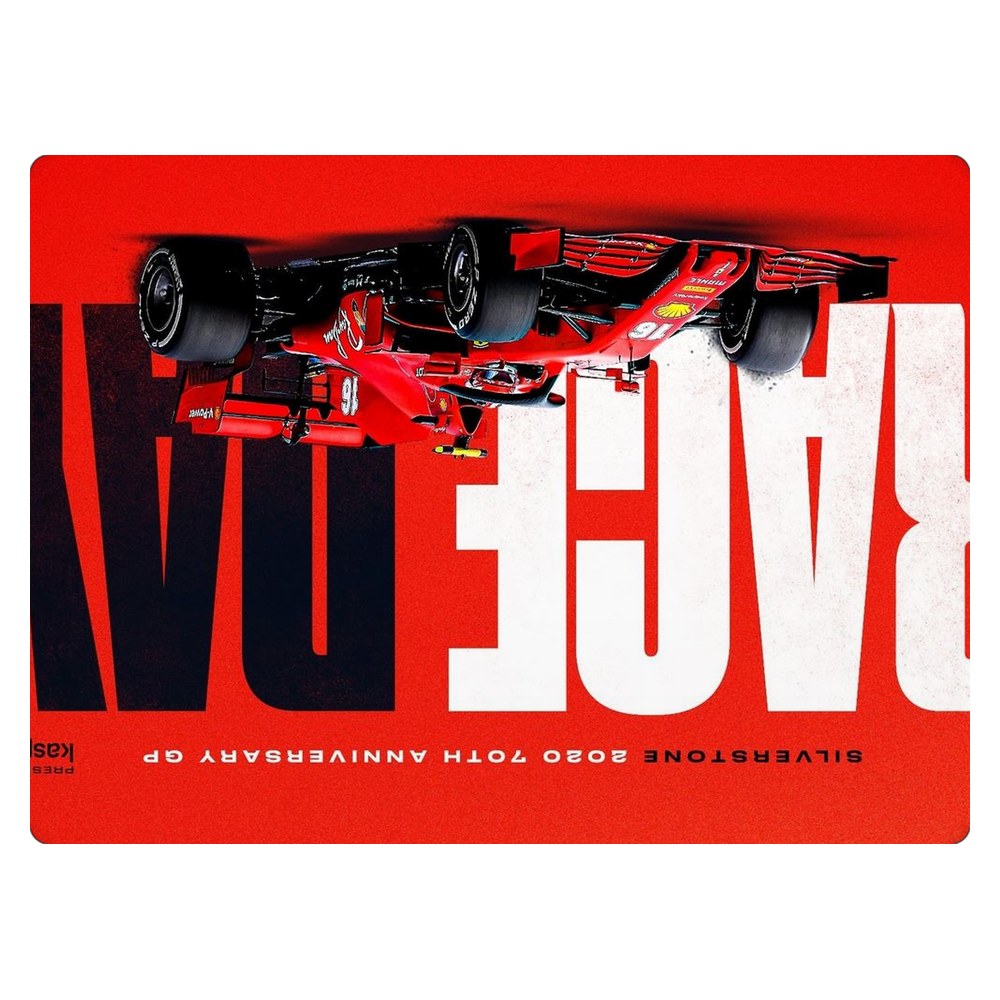 Masstel L133 Pro laptop skin - Ferrari Racing Graphic Red