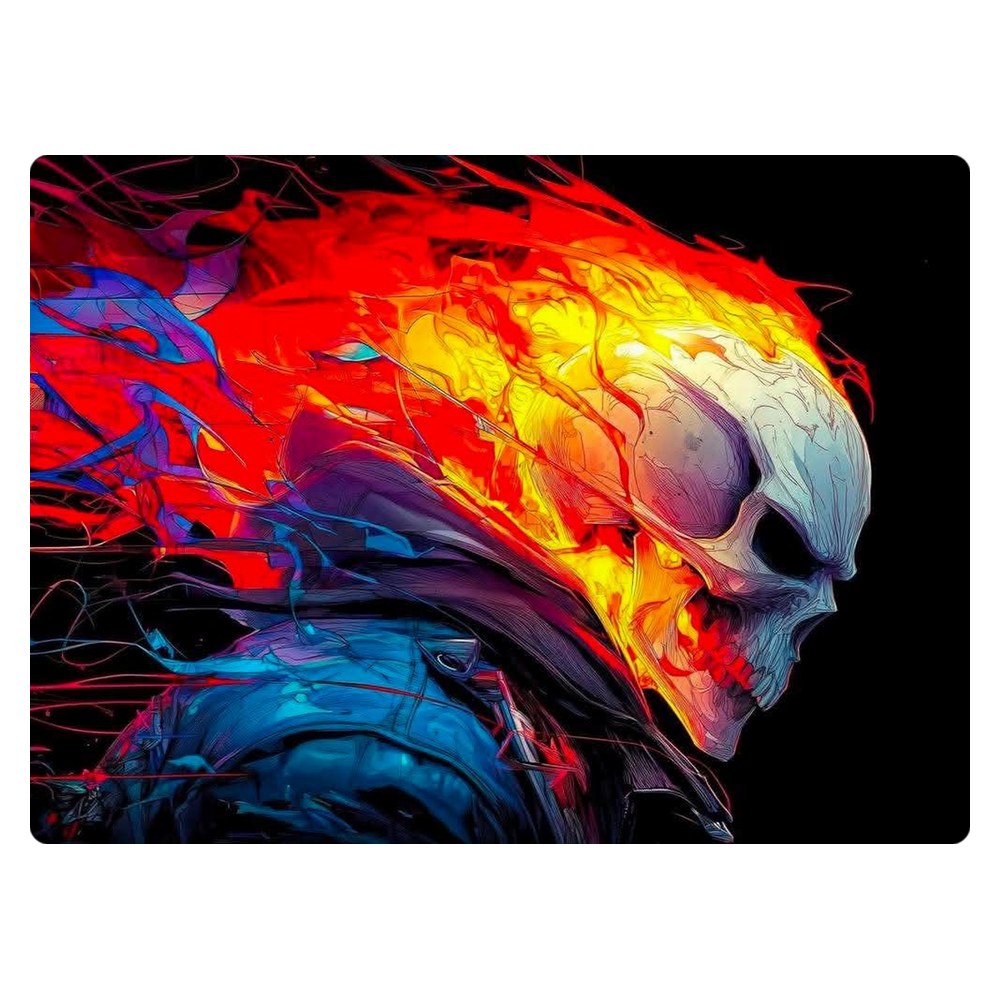 Masstel L133 Pro laptop skin - Ghost Rider Inferno