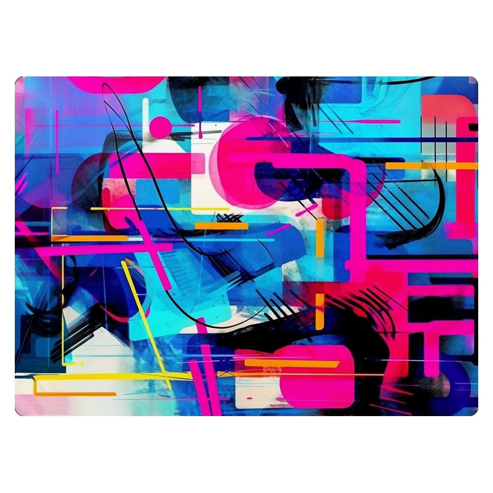 Masstel L133 Pro laptop skin - Modern Geometric Fusion