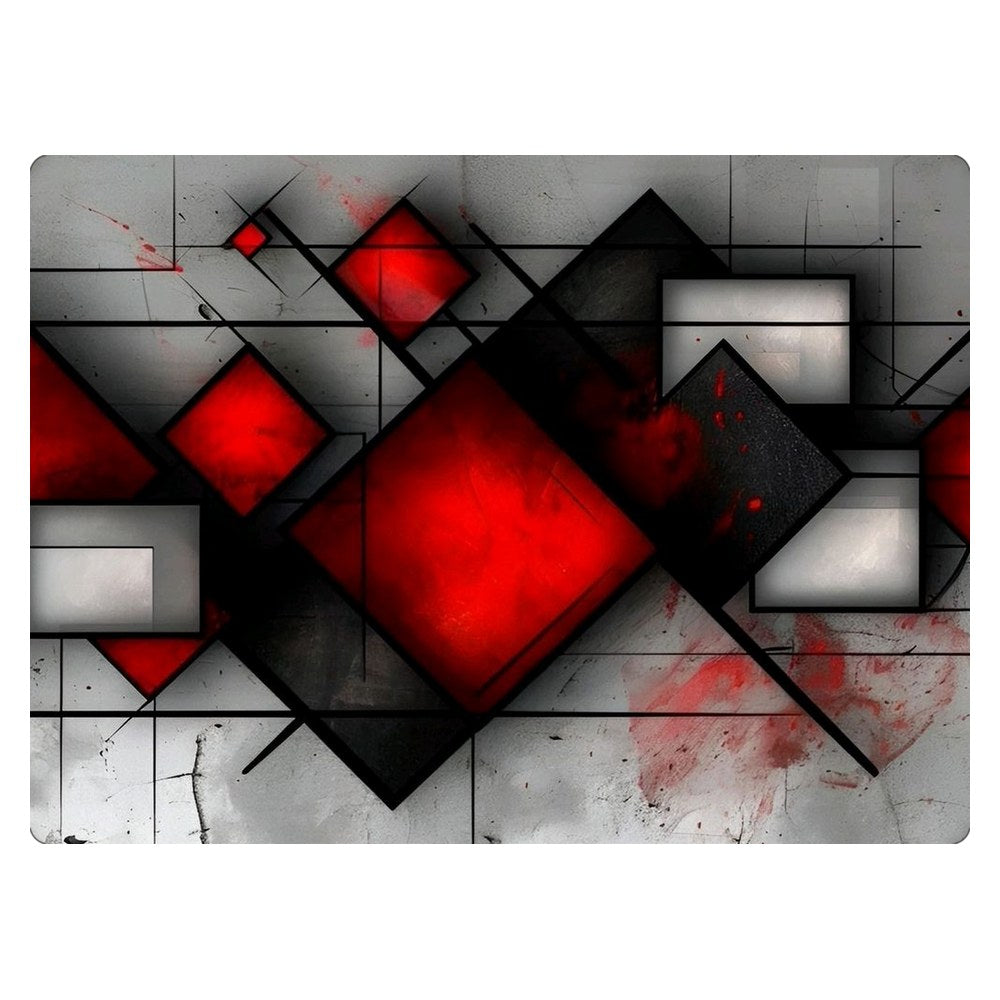 Masstel L133 Pro laptop skin - Red Squares