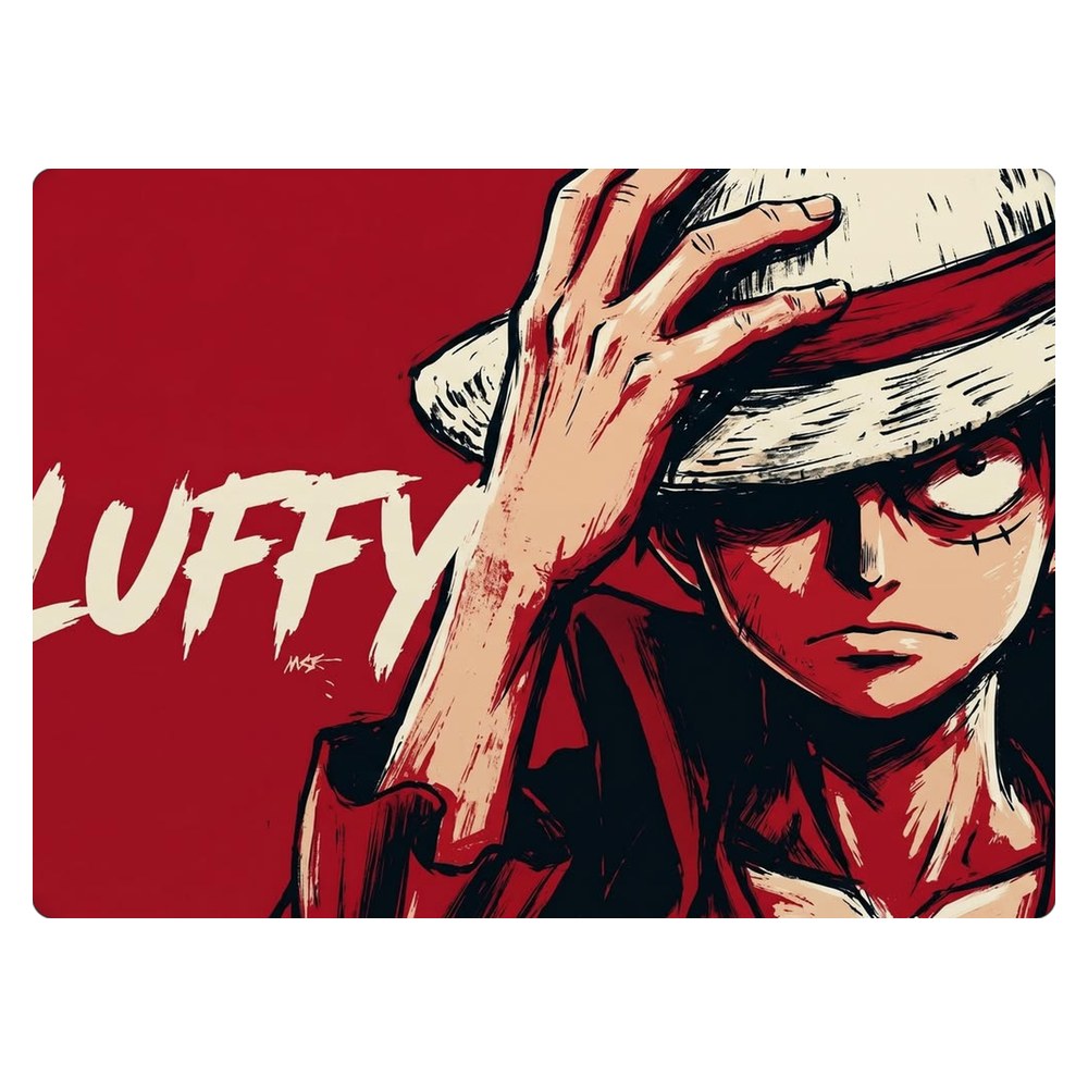 Masstel L133 Pro laptop skin - Rubber Man Red
