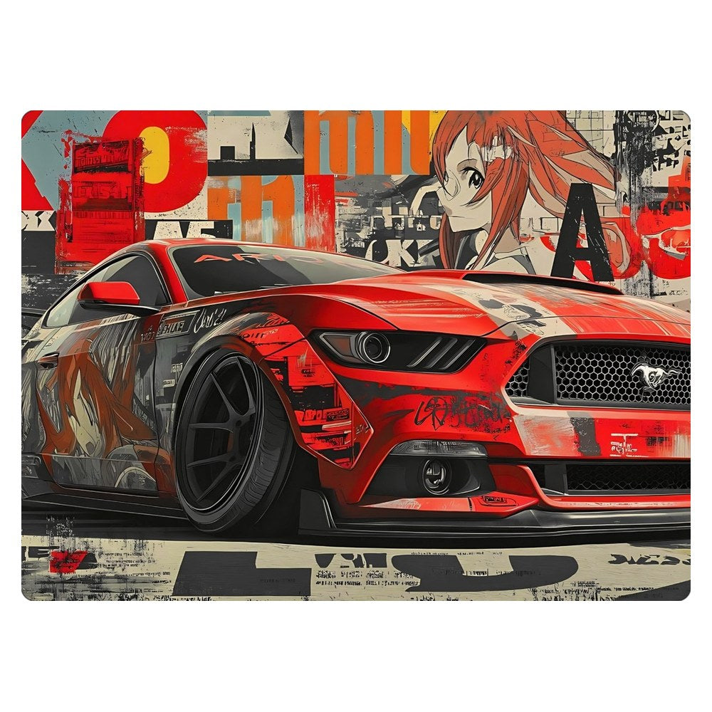 Masstel L133 Pro laptop skin - Scarlet Horsepower