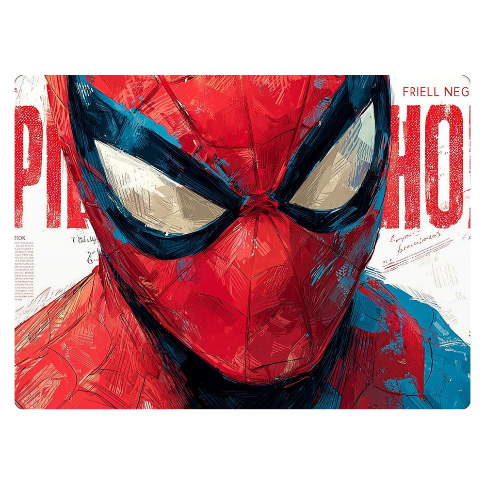 Masstel L133 Pro laptop skin - Spider Sense Abstract