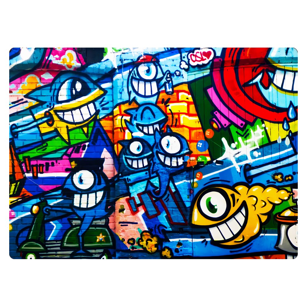 Masstel L133 Pro laptop skin - Wall Graffiti
