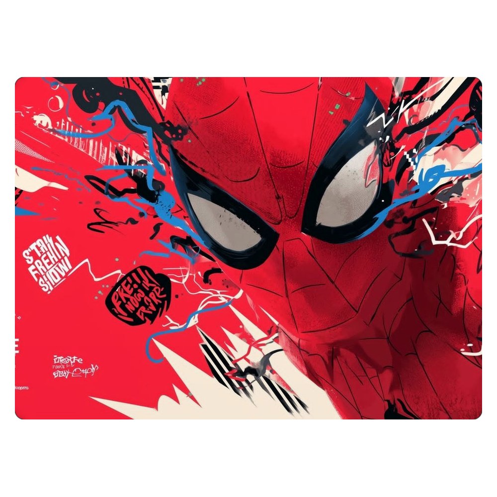 Masstel L133 Pro laptop skin - Web Slinger Graffiti